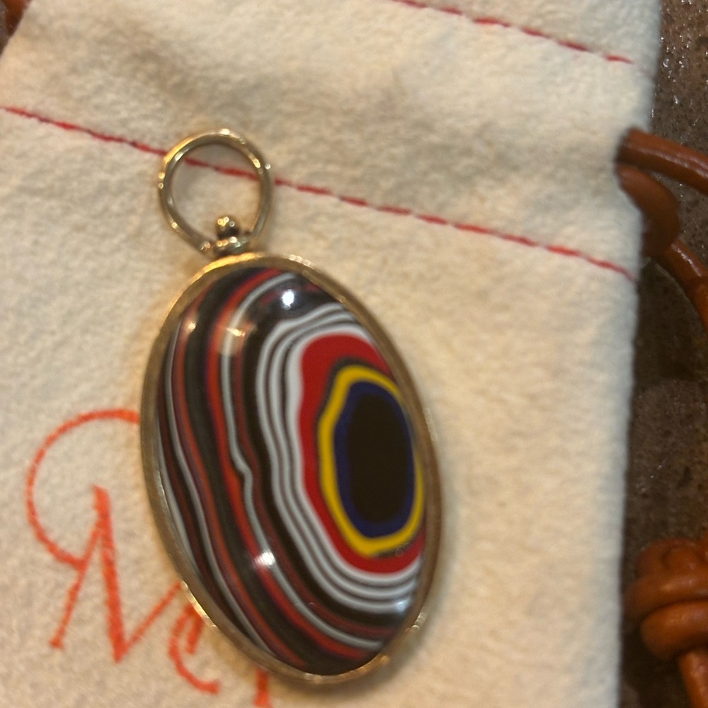 Marla Aaron Small Fordite Pendant/Charm